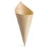 Wooden Serving Cone 155x80mm (Pack of 50)