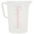 Clear Polypropylene Measuring Jug (3 Litre)
