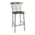 Bolero Scandi High Stool Black (Pack of 2)
