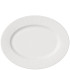 Steelite Alina White Mid Rim Oval Plate 33cm/13" (Pack of 12)