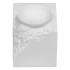 Costa Verde Terra White Square Podium 10cm/4" (Pack of 4)