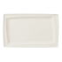 Porland Academy Classic White Asymmetric Rectangular Plate 33x22cm/13x8.25" (Pack of 6)