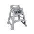 Bolero Stackable Highchair PP Grey