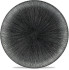 Studio Prints Agano Black Evolve Coupe Plate 11.25"
