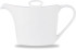 Churchill Alchemy Ambience White Oval Teapot 426ml/15oz (Pack of 6)