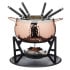 Artesà Copper Finish Fondue Set