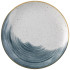 Churchill Stonecast Accents Blueberry Evolve Coupe Plate 26cm/10.25" (Pack of 12)