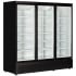 Tefcold Upright Display Fridge Black 1664 Litre