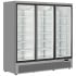Tefcold Upright Display Fridge Stainless Steel 1664 Litre