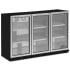 Williams BC3 Bottle Cooler Triple Door Black