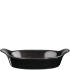 Churchill Cookware Black Round Eared Dish 15 x 18cm (Pack of 6)