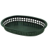 Black Oblong Fast Food Basket 10.75" 27cm (Pack of 12)