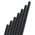 Agave Fibre Compostable Plant Based Cocktail Straws Black 5.75 Inch 15cm (Box of 250)