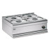 Lincat BM7XB Silverlink 600 Electric Counter-top Dry Heat Bain Marie Gastronorms Base & 4x 1/2GN 750mm