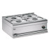 Lincat BM7XBW Silverlink 600 Electric Counter-top Wet Heat Bain Marie Gastronorms Base & 4x 1/2GN 750 mm