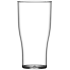 Reusable Polycarbonate Tulip Half Pint Glass 10oz CE Nucleated (Pack of 6)