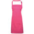 Hot Pink Full Bib Apron With Pocket