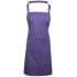 Purple Bib Apron With Pocket