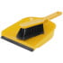 Soft Dustpan & Brush Set Yellow