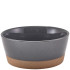 GenWare Kava Dark Grey Stoneware Bowl 15.5cm/6" (Pack of 6)