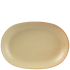 Rustico Flame Oval Plate 30.5x21cm x 6