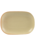 Rustico Flame Rectangular Plate 24x16cm x 6