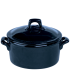 Rustico Azul Lidded Casserole 12x5.5cm/4.75x2.25" (Pack of 6)