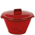 Rustico Lava Conic Casserole 530ml/18oz (Pack of 6)