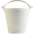 Orion White Orion Presentation Bucket with Handle 8cm/3.25" (Pack of 4)