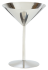 Stainless Steel Presentation Tall Martini Glass Mirror Finish 220ml / 7.75oz