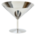 Stainless Steel Presentation Martini Glass Mirror Finish Large 520ml / 17.5oz