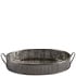 Vintage Steel Serving Tray Antique Silver 31cm/12.2" (Pack of 6)
