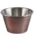 Vintage Steel Dip Pot Antique Copper 74ml/2.5oz (Pack of 6)