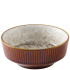 Churchill Cinnamon Brown Barley White Kochi Shallow Bowl 266ml/9oz (Pack of 12)