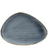 Churchill Stonecast Blueberry Triangle Chefs Plate 25 x 35.6cm/9.81 x 14" (Pack of 6)