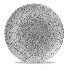 Raku Jasper Grey Evolve Coupe Plate 11.25 Inch