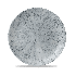 Stone Pearl Grey Evolve Coupe Plate 8.67 Inch