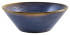 Terra Porcelain Aqua Blue Conical Bowl 14cm