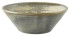 Terra Porcelain Matt Grey Conical Bowl 14cm