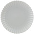 Incise Porcelain Scalloped Coupe Plate 26cm/10.25" (Pack of 6)