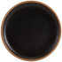 GenWare Kava Black Stoneware Coupe Plate 23cm/9" (Pack of 6)