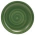 Miro Porcelain Green Coupe Plate 19cm/7.5" (Pack of 6)