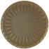 Terra Porcelain Matt Grey Scalloped Coupe Plate 23.4cm/9.2" (Pack of 6) 