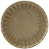Terra Porcelain Matt Grey Scalloped Coupe Plate 26cm/10.3" (Pack of 6) 