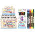 Coloured Wax Crayons 4 Pack Bulk Buy (Box of 120)
