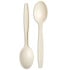 Natural Cornstarch Dessert Spoon 16.8cm/6.6" (Pack of 100)