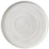 Churchill Stonecast Canvas Grey Walled Plate 27.5cm/11" (Pack of 6)