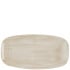 Churchill Stonecast Canvas Natural Chefs Oblong Plate 29.8 x 15.3cm/11.6875 x 6" (Pack of 12)