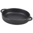Cast Iron Effect Round Dish 14.5 x 13 x 3cm x6