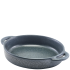 Forge Graphite Stoneware Round Dish 14.5 x 13 x 3cm (Pack of 6)